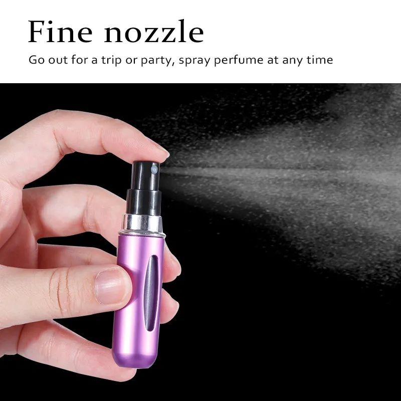 New Mini Refillable Perfume Bottle For Travel, Perfume Atomizer Bottle, Refillable Perfume Bottle